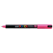 Uni Posca Paint Marker 0.7mm Ultra-Fine Pin Tip Pink, PC1MR